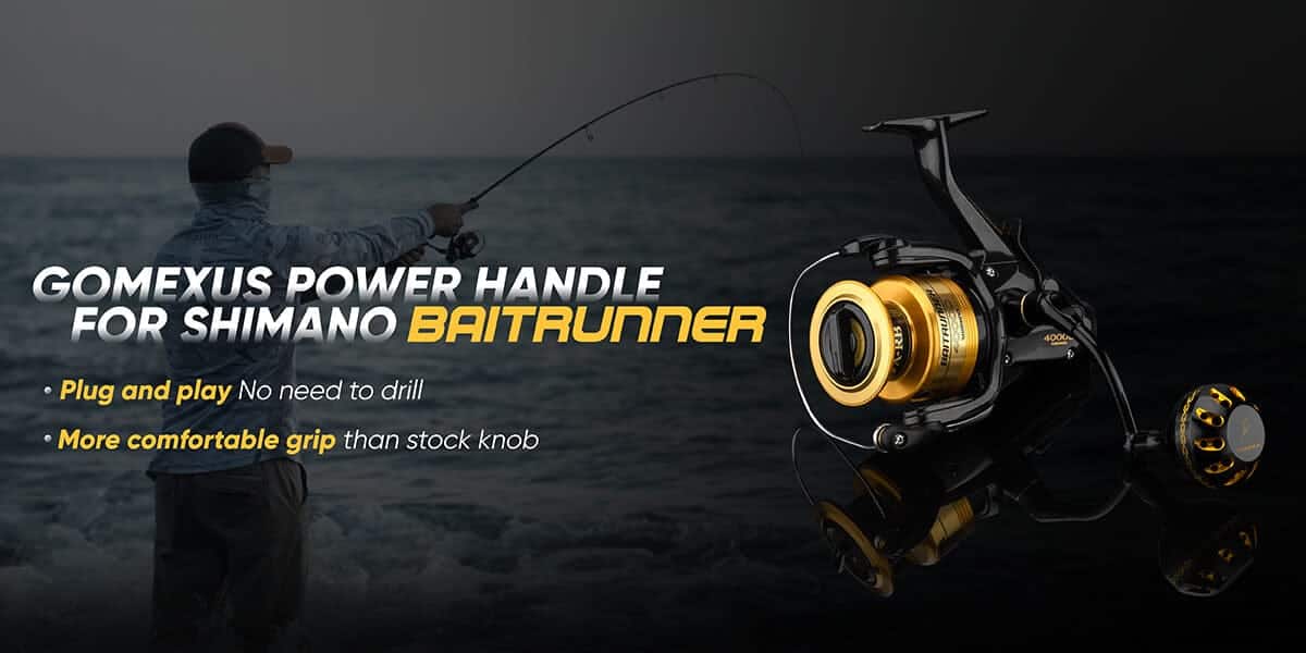 Gomexus Aluminum Handle for Shimano Baitrunner D 4000-6000 1 Gomexus handle for Shimano Baitrunner