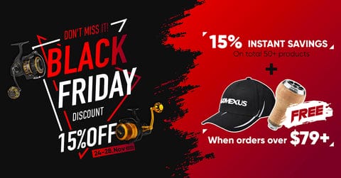 Gomexus Black Friday Tackle Deals - Up to 20% Off + Free Gifts 2 Gomexus Black Friday Tackle Deals - Up to 20% Off + Free Gifts