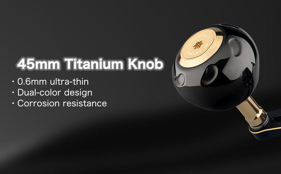 Gomexus Titanium Reel Power Knob 45 50mm TB45 2 Titanium Reel Power Knob