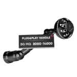Black Silver Handle