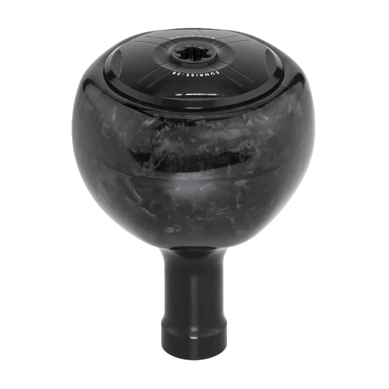 DA38光面漆-1600x-03 Gomexus Carbon Reel Power Knob 38mm FA38 - Image 1