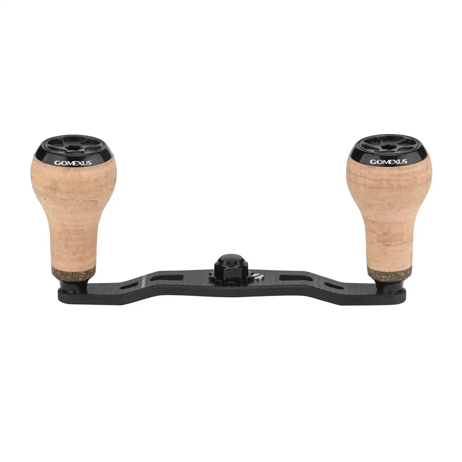 DC-CA27_1 Gomexus Carbon Handle for Baitcasting Reel with Cork Knob DC-CA27 - Image 1