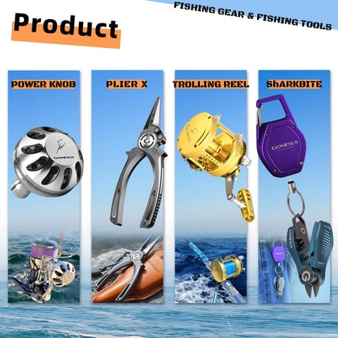 Display of fishing gear products