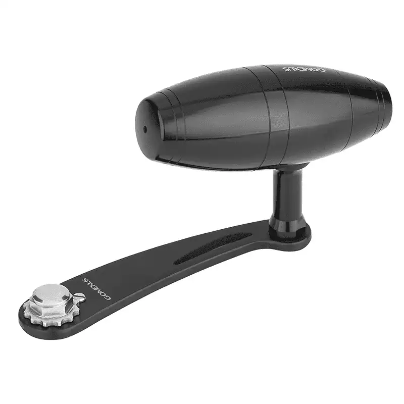 Gomexusihandle85forShimanoTLD2025 #Knob style_Aluminum Black Knob