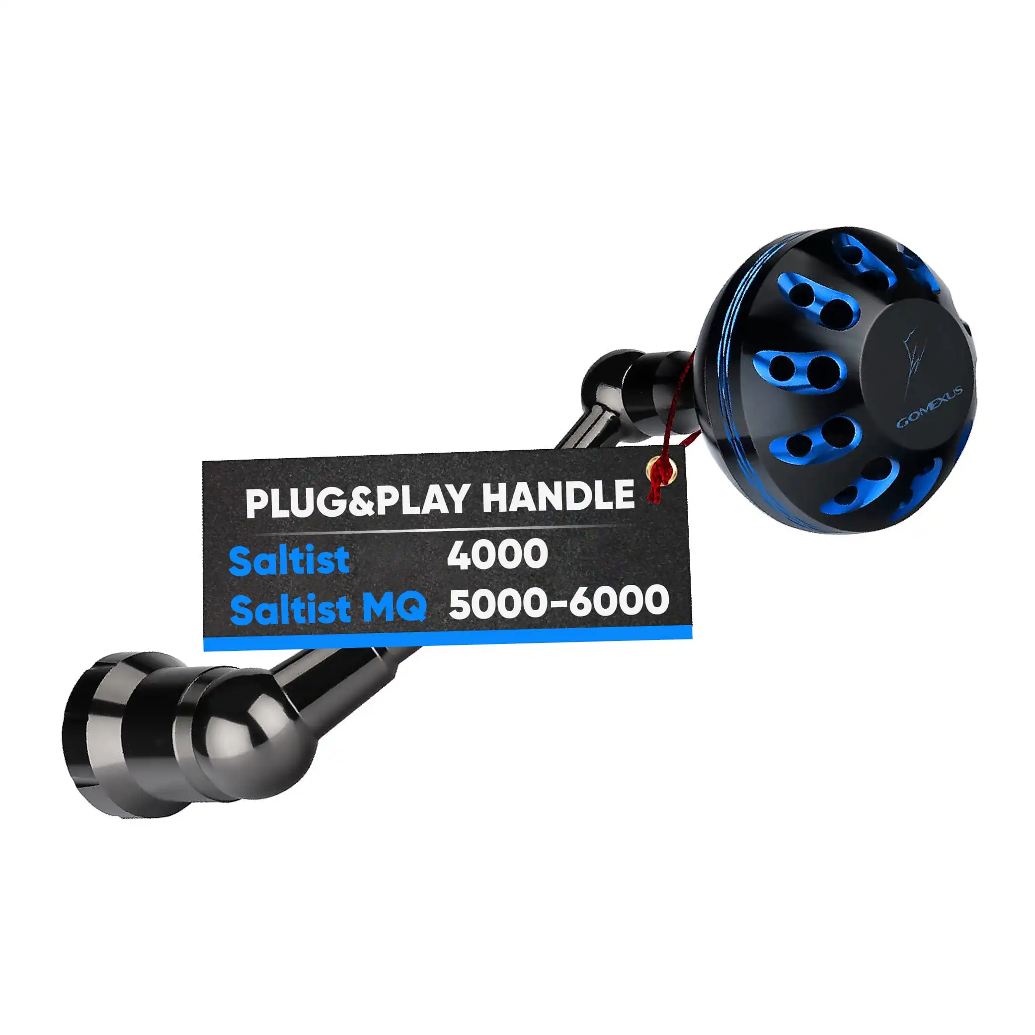 LBG65A38BKBN1 Gomexus Plug&Play Aluminum Power Handle For Daiwa Saltist Spinning Reel - Image 1