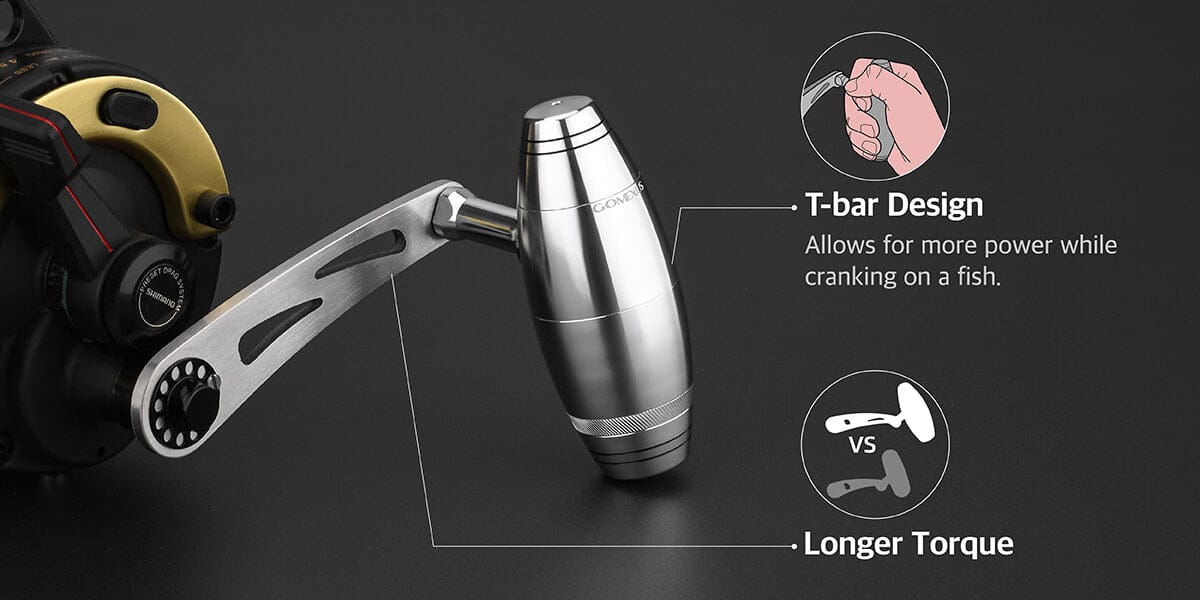 Gomexus Handle SS85 for Shimano TLD 20 25 Reel Power Handle 2 iHandle SS85 for Shimano TLD 20 25
