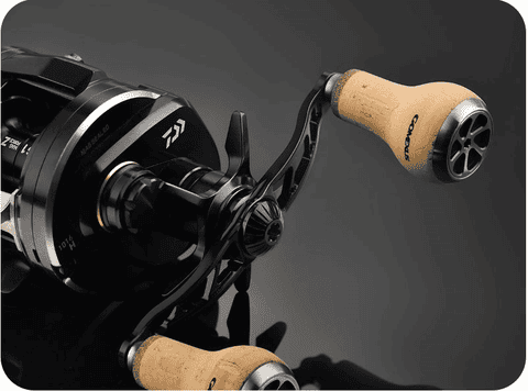 Method of placing the power knob on the spinning reel 2 Method of placing the power knob on the spinning reel