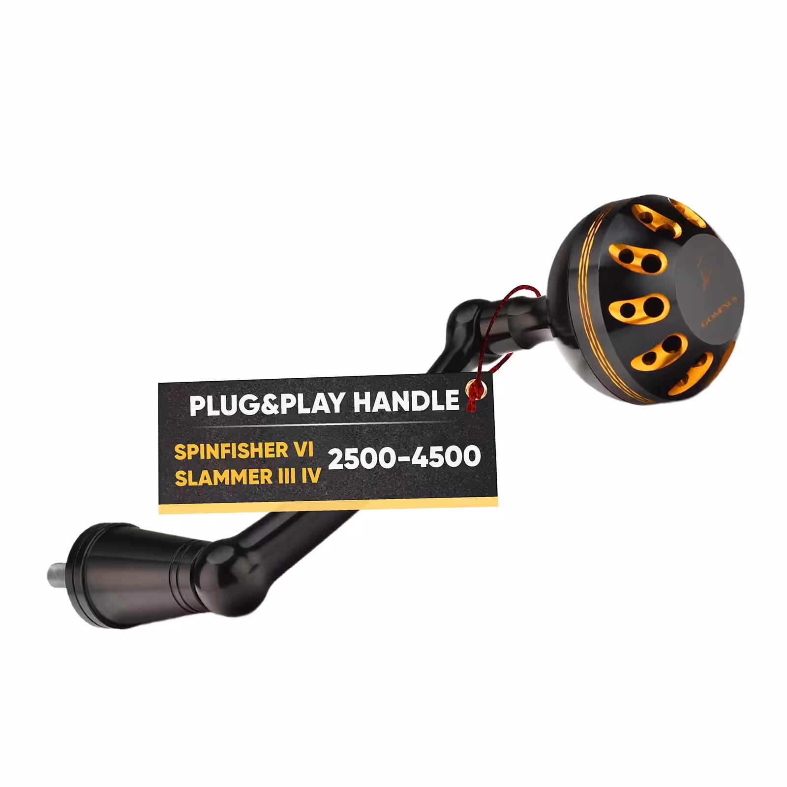 penn摇臂首图加吊牌 4 Gomexus Plug&play Aluminum Power Handle for Penn Spinfisher VI&VII and Slammer III&IV - Image 1