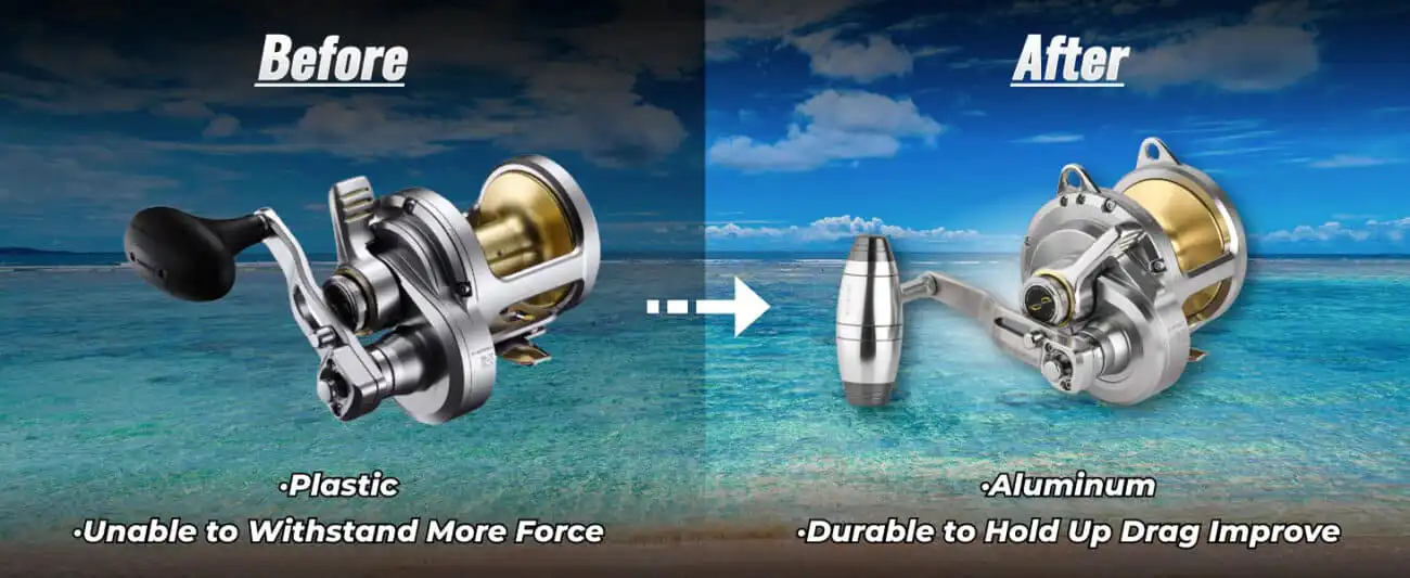 Gomexus Handle for Shimano Talica Reel Power Handle 2 TALICA摇臂 英文详情v2 10